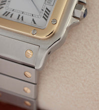 Afbeelding in Gallery-weergave laden, Cartier Santos Carree 2961 + 2025 Cartier Service & Pouch