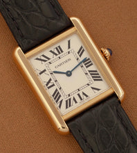 Afbeelding in Gallery-weergave laden, Cartier Tank Solo 'Small' 2743 + Box & Papers (2014)