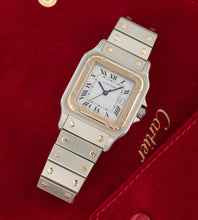 Afbeelding in Gallery-weergave laden, Cartier Santos Carree 2961 + 2025 Cartier Service & Pouch