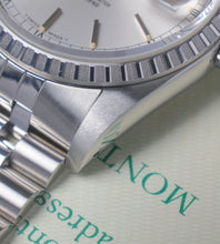 Afbeelding in Gallery-weergave laden, Rolex Datejust 16220 'Silver' 1989 (B+P) 'Like new/NOS'