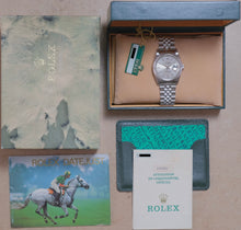 Afbeelding in Gallery-weergave laden, Rolex Datejust 16220 'Silver' 1989 (B+P) 'Like new/NOS'