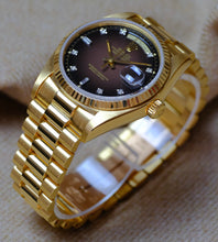 Afbeelding in Gallery-weergave laden, Rolex Day-Date 18038 'Brown Vignette' 1979'