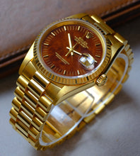 Afbeelding in Gallery-weergave laden, Rolex Datejust 16238 'wood dial' 1988