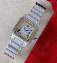 Load image into Gallery viewer, Cartier Santos Galbee 1566 + Pouch