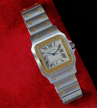 Load image into Gallery viewer, Cartier Santos Galbee 1566 + Pouch