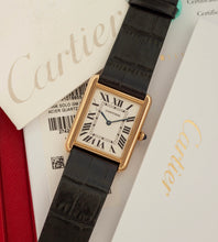 Afbeelding in Gallery-weergave laden, Cartier Tank Solo 'Large' 2742 / Full-Set / 2010 / Wempe Battery