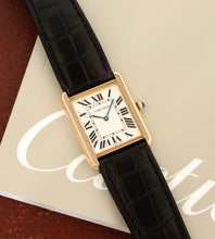 Afbeelding in Gallery-weergave laden, Cartier Tank Solo 'Large' 2742 / W1018855 + Papers (2016)