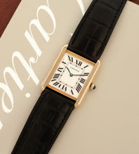 Afbeelding in Gallery-weergave laden, Cartier Tank Solo 'Large' 2742 / W1018855 + Papers (2016)