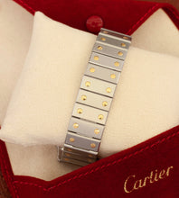 Afbeelding in Gallery-weergave laden, Cartier Santos Carrée 2961 - Cartier Service 2026 + Pouch
