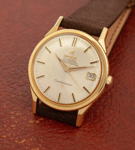 Afbeelding in Gallery-weergave laden, Omega Constellation 18K - 168.005 - Dog Leg - Silver Flat Dial - Onyx (1963)