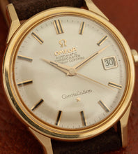Afbeelding in Gallery-weergave laden, Omega Constellation 18K - 168.005 - Dog Leg - Silver Flat Dial - Onyx (1963)
