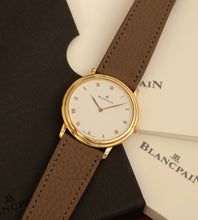Afbeelding in Gallery-weergave laden, Blancpain Villeret Ultra-Slim 18K - Ref. 0021-1418-55 - Full Set (Ca. 2001)