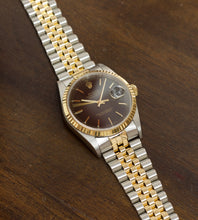 Afbeelding in Gallery-weergave laden, Rolex Datejust 16233 'Black' 2000