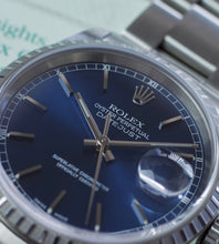Afbeelding in Gallery-weergave laden, Rolex Datejust 16220 'Blue' 1999