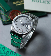 Load image into Gallery viewer, Rolex Date 15210 Slate Grey + Papers 1995 & Smooth Bezel (1995)
