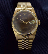 Afbeelding in Gallery-weergave laden, Rolex Datejust 16018 'Wood Dial' (1985)