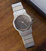 Afbeelding in Gallery-weergave laden, Cartier Santos Octagon 2965 Slate Grey / Ghost