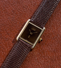Afbeelding in Gallery-weergave laden, Must de Cartier Tank 'Tortoiseshell Dial' (large size)