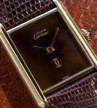 Afbeelding in Gallery-weergave laden, Must de Cartier Tank 'Tortoiseshell Dial' (large size)