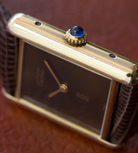 Afbeelding in Gallery-weergave laden, Must de Cartier Tank 'Tortoiseshell Dial' (large size)