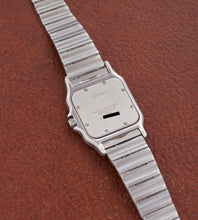 Afbeelding in Gallery-weergave laden, Cartier Santos Galbée 1566 'Slate Grey / Rhodium Dial'