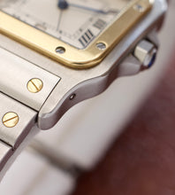 Afbeelding in Gallery-weergave laden, Cartier Santos Galbée 187901 (Full-Set / NL delivered) 1993