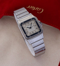 Afbeelding in Gallery-weergave laden, Cartier Santos Galbée 987901 (Cartier service papers)