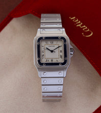Afbeelding in Gallery-weergave laden, Cartier Santos Galbée 987901 (Cartier service papers)