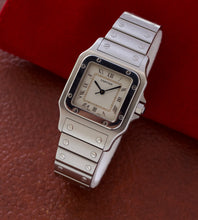 Afbeelding in Gallery-weergave laden, Cartier Santos Galbée 987901 (Cartier service papers)