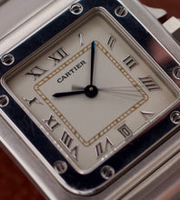 Afbeelding in Gallery-weergave laden, Cartier Santos Galbée 987901 (Cartier service papers)