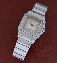 Afbeelding in Gallery-weergave laden, Cartier Santos Galbée 987901 'Cream Dial'