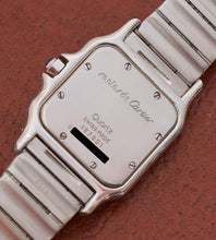 Afbeelding in Gallery-weergave laden, Cartier Santos Galbée 187901 + Box