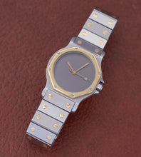 Afbeelding in Gallery-weergave laden, Cartier Santos Octagon 2965 'Slate Grey / Ghost Dial'