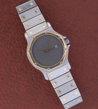 Afbeelding in Gallery-weergave laden, Cartier Santos Octagon 2965 'Slate Grey / Ghost Dial'