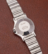 Afbeelding in Gallery-weergave laden, Cartier Santos Octagon 2965 'Slate Grey / Ghost Dial'