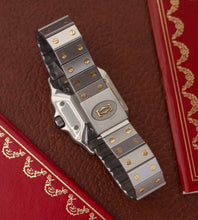 Afbeelding in Gallery-weergave laden, Cartier Santos Carree 2961 + Box & Booklets