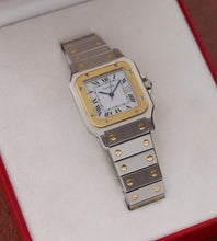 Afbeelding in Gallery-weergave laden, Cartier Santos Carree 2961 + Box & Booklets