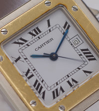 Afbeelding in Gallery-weergave laden, Cartier Santos Carree 2961 + Box & Booklets