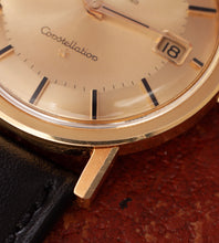 Afbeelding in Gallery-weergave laden, Omega Constellation Date 18K 'Pie-Pan Onyx Dial' 168.004/14 (1962)