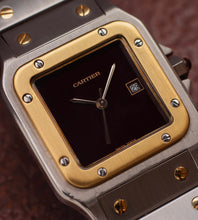 Afbeelding in Gallery-weergave laden, Cartier Santos Carree 2961 'Burgundy'
