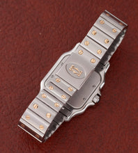 Afbeelding in Gallery-weergave laden, Cartier Santos Galbée 1566 'Grey Roman'