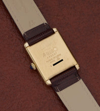Afbeelding in Gallery-weergave laden, Must de Cartier Tank Vermeil 'Discor Dial' (LM)
