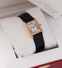 Afbeelding in Gallery-weergave laden, Cartier Tank Solo 'Small' 3168 + Box & Papers