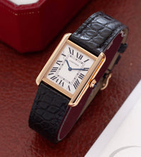 Afbeelding in Gallery-weergave laden, Cartier Tank Solo 'Small' 3168 + Box & Papers