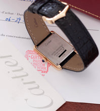 Afbeelding in Gallery-weergave laden, Cartier Tank Solo 'Small' 3168 + Box & Papers