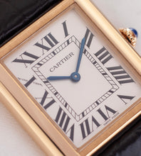 Afbeelding in Gallery-weergave laden, Cartier Tank Solo 'Small' 3168 + Box & Papers