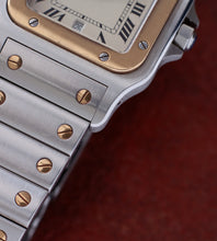 Afbeelding in Gallery-weergave laden, Cartier Santos Galbée 1566