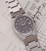 Afbeelding in Gallery-weergave laden, Rolex Datejust Oysterquartz 17000 'Grey Diamond Dial' + Dutch Invoice & Full Service History (1979)