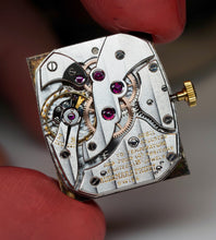 Load image into Gallery viewer, Audemars Piguet Vintage Tank Watch 18K Gold 1950s – 9/10 RSQ Manual Movement + Box