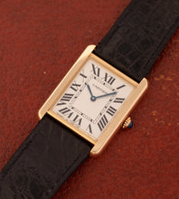 Afbeelding in Gallery-weergave laden, Cartier Tank Solo 'Large' 3167 + Box & Papers (2014)
